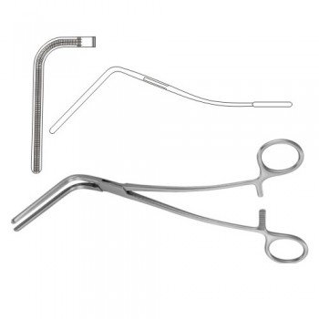 Morris-DeBakey Atrauma Aortic Clamp Stainless Steel, 16.5 cm - 6 1/2"
